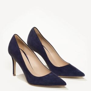 M. Gemi Esatto Pump - Navy Suede - Size 6